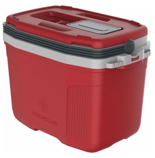 Caixa Térmica 32 Litros Vermelha Termolar...