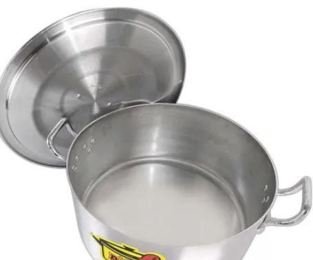 Caçarola de Alumínio Hotel 52 Litros 55x2...
