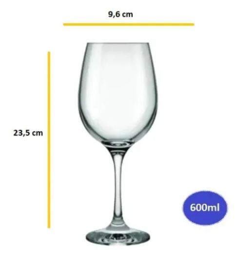 Taça Degustação Vinho Cabernet Barone 600... Taça Degustação Vinho Cabernet Barone 600...
