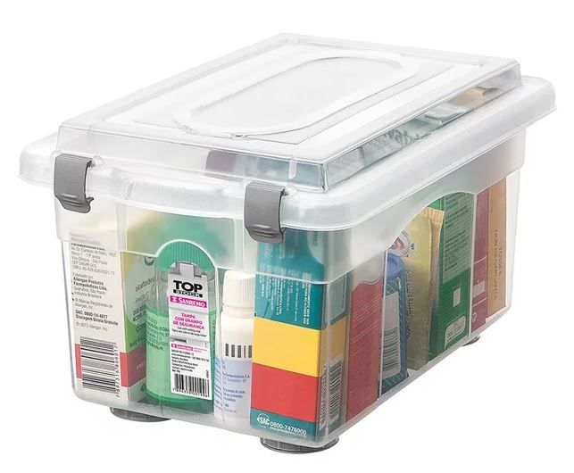 Caixa Plast Organi 26x18x15cm 4,3L SRM_955