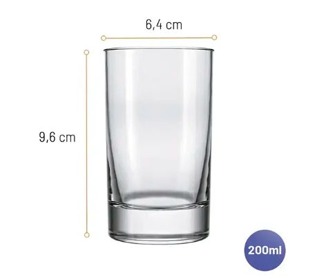 Copo Suco Brooklyn 200ml Caixa com 24 Nad... Copo Suco Brooklyn 200ml Caixa com 24 Nad...