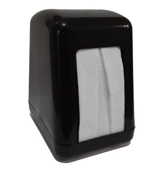 Porta Guardanapo 14x14cm Trapezio Pto PLC... Porta Guardanapo 14x14cm Trapezio Pto PLC...