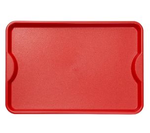 Bandeja Plástica Fast-Food Vermelha 48x33...