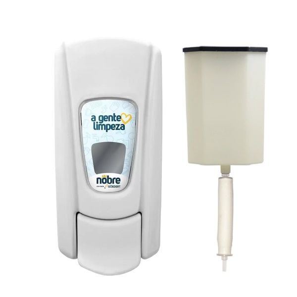 Porta Sabonete Plástico City Branco com R... Porta Sabonete Plástico City Branco com R...