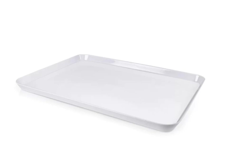 Bandeja Retangular Melamina 43x30x2cm Mar...