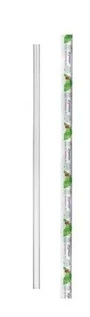 Canudo Sache Biodegradavel 21x5mm - Pct 500