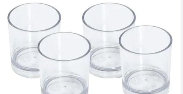 Copo Whisky Policarbonato Incolor 300ml V...