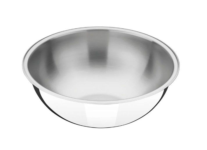 Tigela Inox para Preparar e Servir Tramon... Tigela Inox para Preparar e Servir Tramon...
