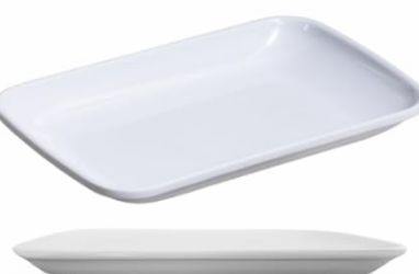 Bandeja Retangular Melamina 32x16x2,5cm B...