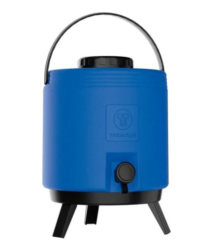 Botijão Térmico 8 Litros Maxitermo Azul T...