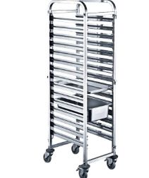 Suporte para 15 Cubas Gastronômicas GN 1/... Suporte para 15 Cubas Gastronômicas GN 1/...