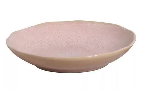 Prato Fundo Porcelana Bio Litchi 22cm Por...
