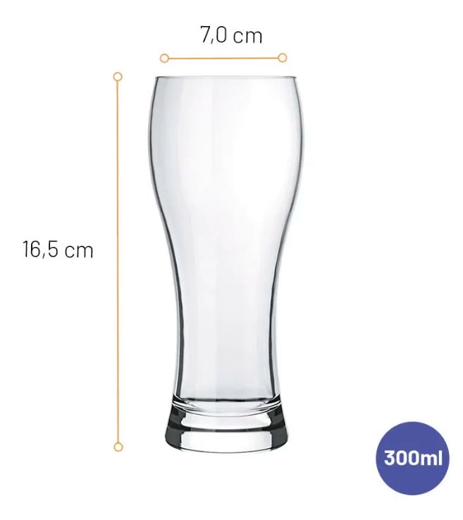 Tulipa Chopp Joinville 300ml Caixa com 24... Tulipa Chopp Joinville 300ml Caixa com 24...