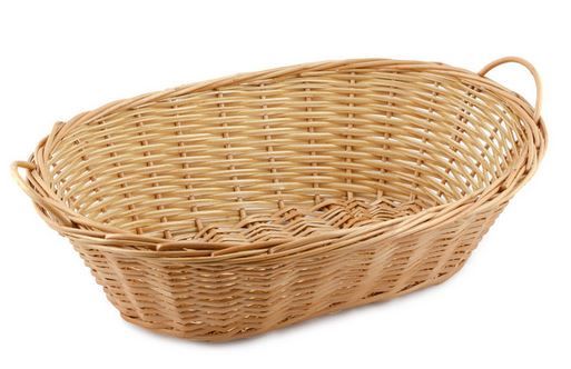 Cesta Vime Oval Alca Padaria 72x53x20cm C...