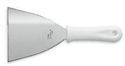 Espátula Raspadeira Inox Cabo Branco 8" H...