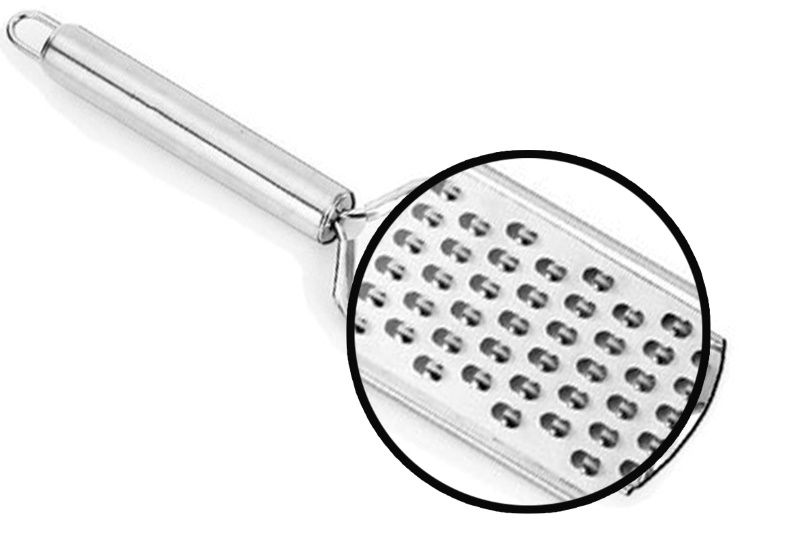 Ralador 1 Face Furo Grosso Inox POP