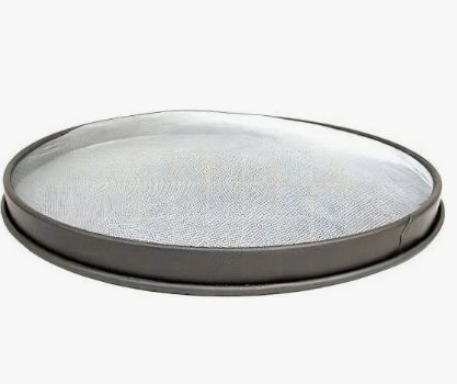 Peneira Galvanizada Fubá 40cm Vitoria Ref... Peneira Galvanizada Fubá 40cm Vitoria Ref...