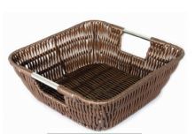 Cesta Rattan Quad 24x24x8cm Cafe MMO_YK1131 Cesta Rattan Quad 24x24x8cm Cafe MMO_YK1131