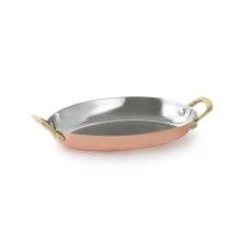 Mini Caçarola Oval Cobre 18x13x3cm Mimo R... Mini Caçarola Oval Cobre 18x13x3cm Mimo R...