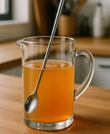 Colher Bailarina Suco em Inox 20cm Caixa ...