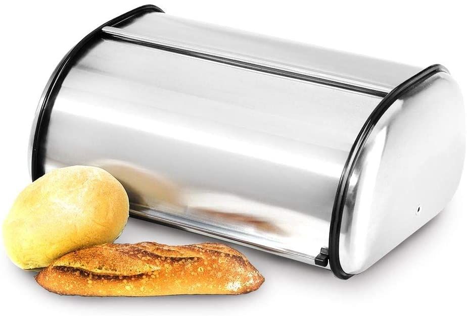 Porta Pao Inox 34x23x15cm KME_6172