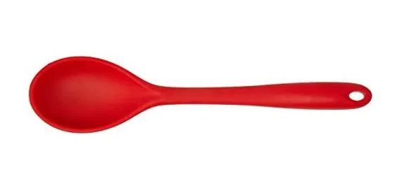 Colher Funda Silicone Vermelha 27cm Mimo ...