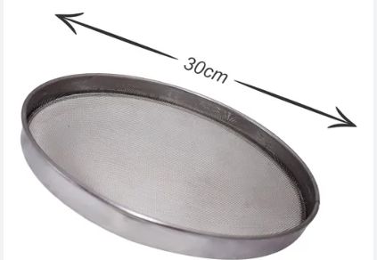 Peneira Inox para Arroz 30cm Vitoria Ref. 84 Peneira Inox para Arroz 30cm Vitoria Ref. 84