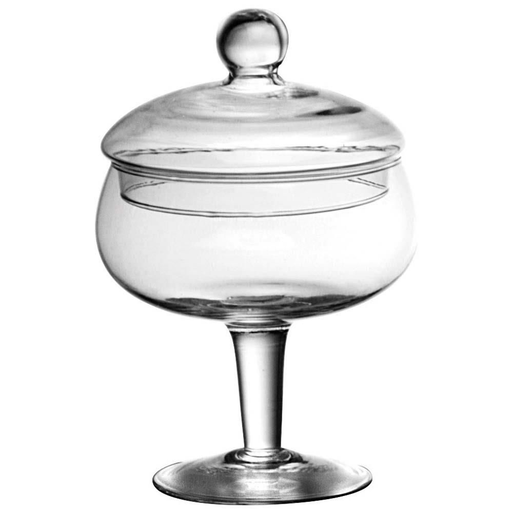 Bomboniere com Pé Acrílico Transparente 1...