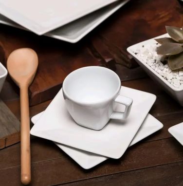 Prato Raso Porcelana Quartier 26x26cm Oxf...