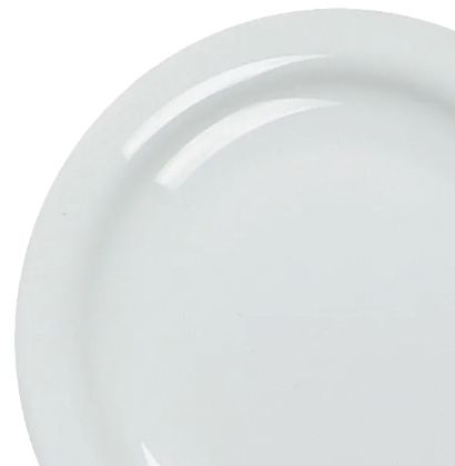 Prato Raso Hoteliere Blanc 28cm Vidro Opa... Prato Raso Hoteliere Blanc 28cm Vidro Opa...