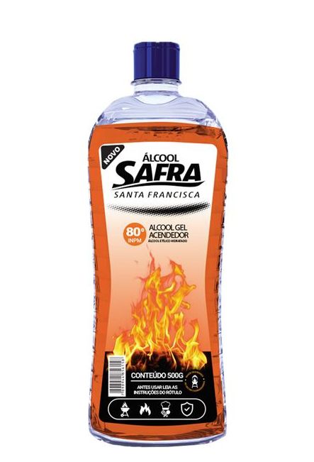 Alcool Gel 80 Queimador 500g SFR_09.01.13