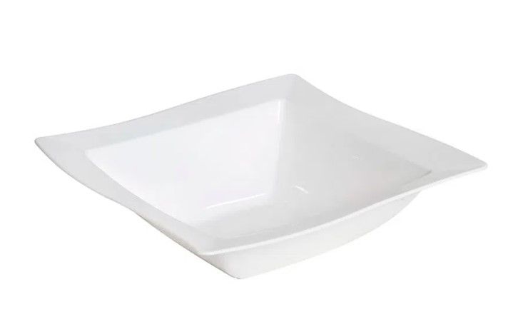 Saladeira Moove Quad 27x27x7cm 2L Bca VEM... Saladeira Moove Quad 27x27x7cm 2L Bca VEM...