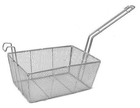 Cesta Fritura Retangular Cônica 33x22x14c...