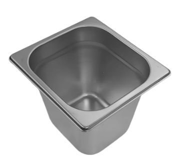 Cuba Gastronorm 1/6x150 Inox 17,5x16x15cm...