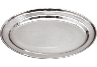BLKTravessa Oval Rasa Inox 20cm ORC_UT0100