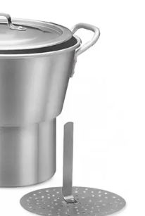 Cuscuzeiro Alumínio Hotel Com Base 26cm A...