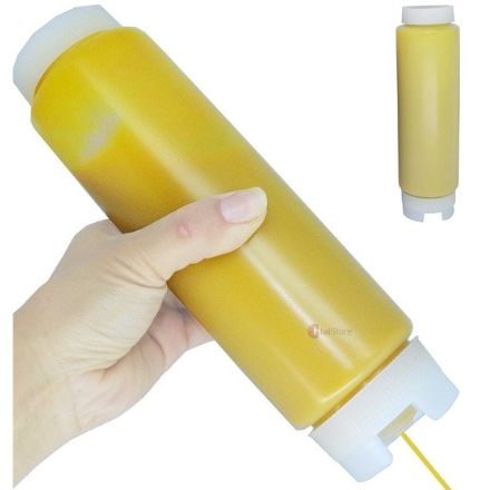 Bisnaga Plástica Invertida com Fechamento...