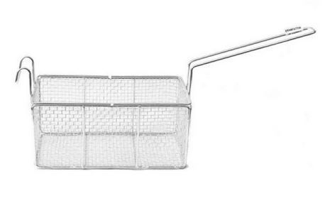 Cesta Fritura Ret Tela 25x14x14cm AFT_604 Cesta Fritura Ret Tela 25x14x14cm AFT_604