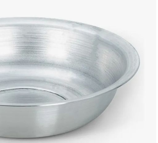 Bacia de Alumínio 70cm 33 Litros ABC Alum... Bacia de Alumínio 70cm 33 Litros ABC Alum...
