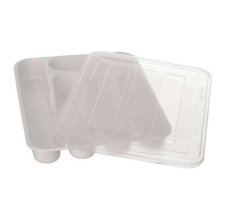 Porta Talher Plastico Tampa 33x26cm JLY_1... Porta Talher Plastico Tampa 33x26cm JLY_1...
