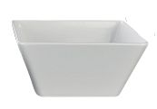 Saladeira Quad Mela Melamina 1,4L Branca ... Saladeira Quad Mela Melamina 1,4L Branca ...