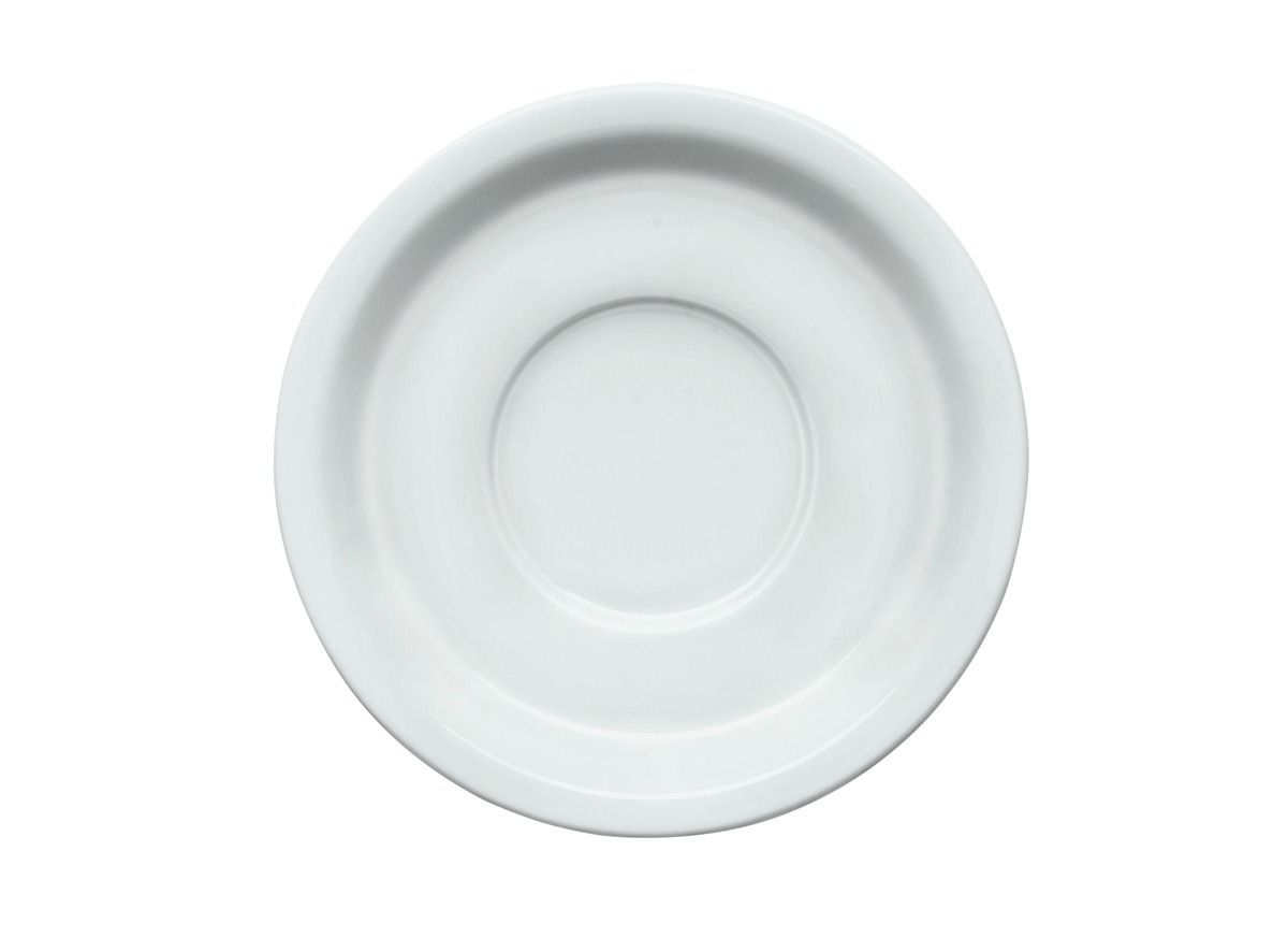 Pires para Café Porcelana Branca Geni Ref... Pires para Café Porcelana Branca Geni Ref...
