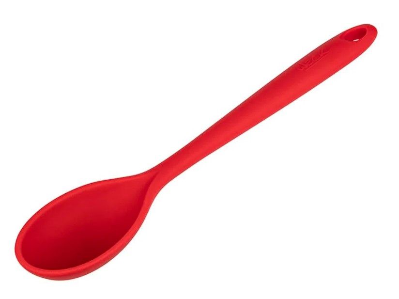 Colher Silicone Funda 36cm Verm WCK _5278 Colher Silicone Funda 36cm Verm WCK _5278
