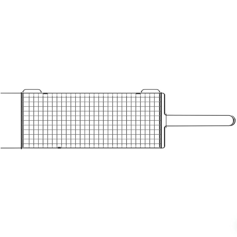 Grelha Dupla para Churrasco Inox Abaulada... Grelha Dupla para Churrasco Inox Abaulada...