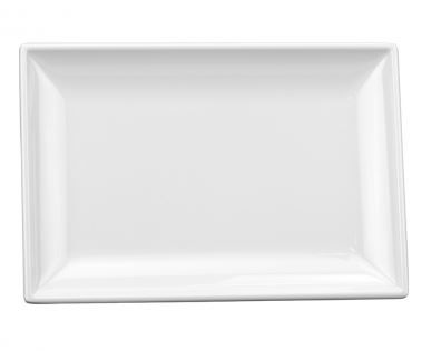 Travessa Rasa Retangular Melamina 21x14cm... Travessa Rasa Retangular Melamina 21x14cm...