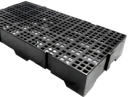 Estrado Plástico Preto 82x41x13cm Bolivar...