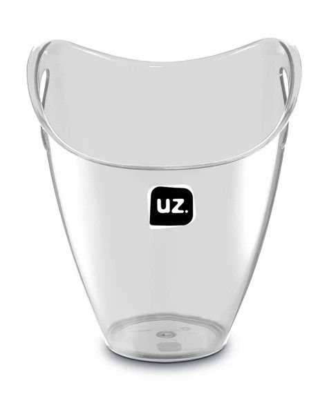 Balde para Gelo Acrílico Incolor 3,3L UZ ... Balde para Gelo Acrílico Incolor 3,3L UZ ...