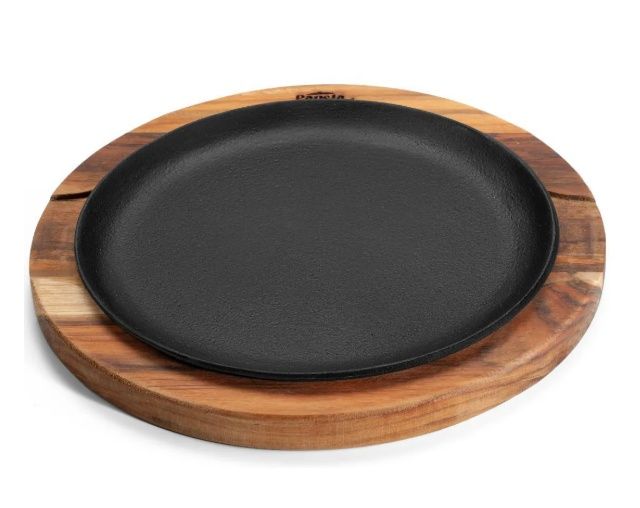 Base de Madeira para Chapa Redonda Ref. 4...