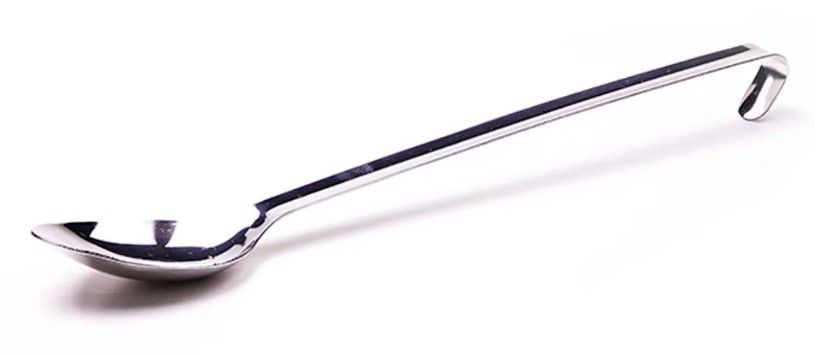 Colher Arroz Inox Prof 40cm Gancho HCM_UT... Colher Arroz Inox Prof 40cm Gancho HCM_UT...