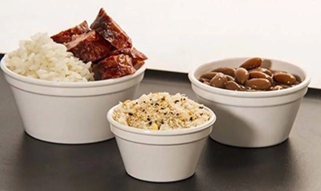 Ramekin Cheff Plast Branco 240ml 10x5cm V...